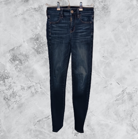 American Eagle Next Level Stretch Women's Youth Jeggings Size 00R - Picture 1 of 8